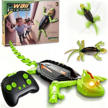 Robot Interaktivní gekon Ještěrka Robot na dálkové ovládání RC Leze po zdi