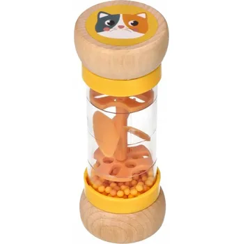 Hračka pro nejmenší PRŮHLEDNÁ DEŠŤOVÁ TYČ TURLAČKA CHRASTÍTKO KOČKA ADAM TOYS