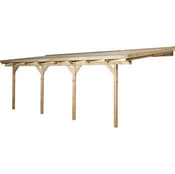 Interiérové dveře WEKA Dřevěná zahradní pergola 671 (7x3 m)