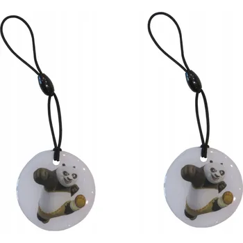 Přívěsek Na Klíče - Kung Fu Panda 2 kusy TAG ID EM4100 125kHz