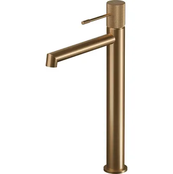 CERSANIT Umyvadlová baterie stojící na podlaze ZEN vysoká, kartáčovaná měď S951-802