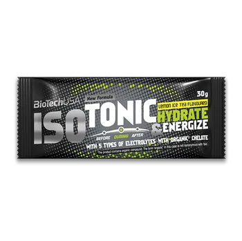 Fitness strava BioTech IsoTonic 30 g lemon ice tea