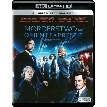 Blu-ray film Morderstwo w Orient Expressie Blu-ray disk