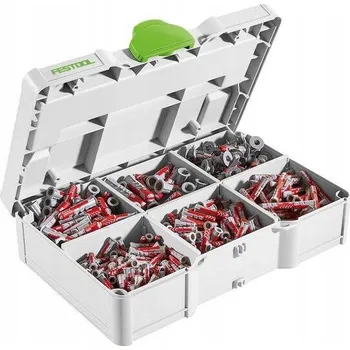 Vrták FESTOOL SYS3 S 76 578113 5 mm x 25 mm, 6 mm x 30 mm, 8 mm x 40 mm, 10 mm x 50 mm 200 kusů, 130 kusů, 70 kusů, 40 kusů