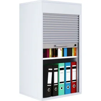 Vcm Kancelářská skříň Aktos L, bílá