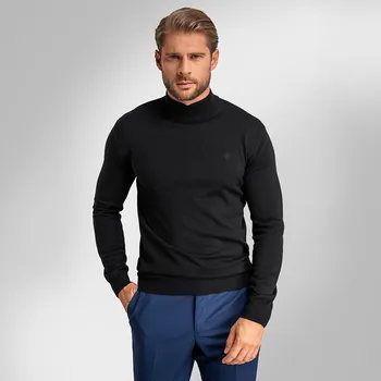 Pánský svetr Pánský rolák BANDI, model SERAFIO Nero