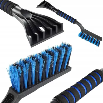 Autoškrabka ŠKRABKA NA LED S KARTÁČEM NA AUTO 50 cm