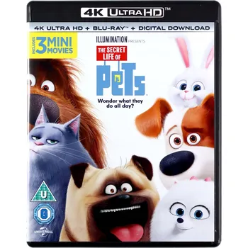 Blu-ray film Sekretne życie zwierzaków domowych Blu-ray disk