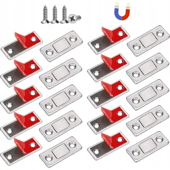 Nábytkové kování Magnet na dveře posuvné skříně, silné magnety pro skříňky kuchyňských zásuvek