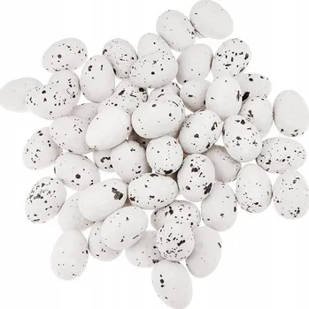 Velikonoční dekorace Velikonoční vajíčko Neurčené bílé 50 ks