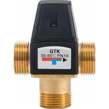 Ventil Třícestný mosazný TERMOSTATICKÝ SMĚŠOVACÍ VENTIL DN20 G3/4"