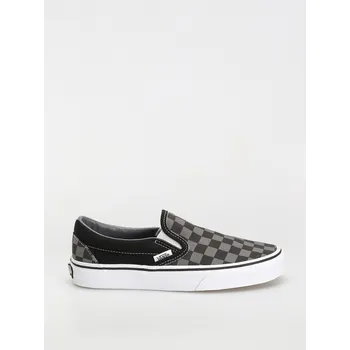 Pánské tenisky Vans Classic Slip On (black/pewter checkerboard) 40, šedá