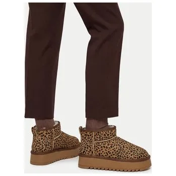 Dívčí sněhule Sněhule Eva Minge EO-WENDY-TS6305-01 Hnědá 37