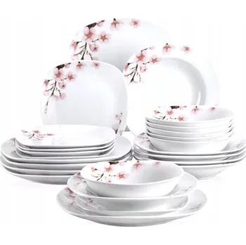 Sada nádobí Nádobí VEWEET ANNIE jídelní servis porcelán pro 6 osob / 24ks