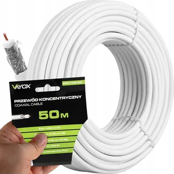 Anténní kabel Anténní kabel Vayox Certyfikowany kabel ant PCC102-50 trishield 50 m