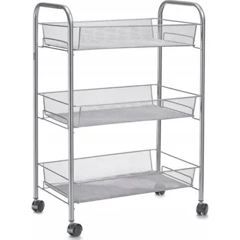 Koupelnový nábytek Koupelnový vozík Zeller 17720 62,5x43,5x26 cm