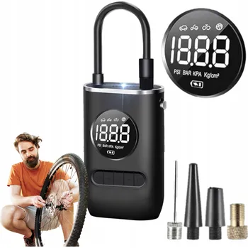 Kompresor ELEKTRICKÁ BEZDRÁTOVÁ PUMPA KOMPRESOR DO AUTA KOTOPA