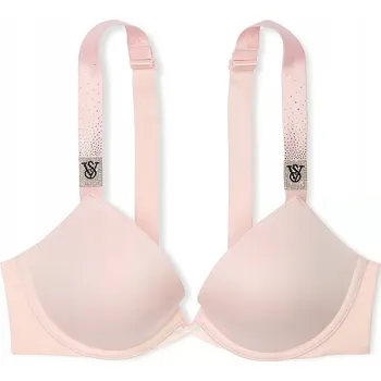 Dámské spodní prádlo Podprsenka Victoria's Secret push-up se zirkony světle růžová 75C (34C)