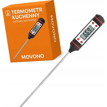 Kuchyňský teploměr DIGITÁLNÍ KUCHYŇSKÝ TEPLOMĚR LCD SONDA NA MASO VÍNO TROUBU GRIL