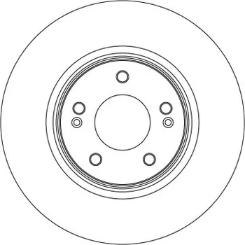 Brzdový kotouč Brzdový kotouč TRW DF6763S