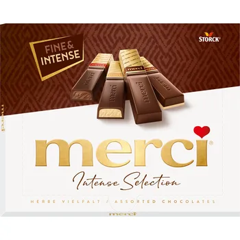Čokoláda Merci Finest Selection Kolekce dezertních čokolád 250 g