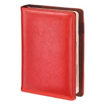 Kalendář Knižní kalendář 2026 A6 DROPS COLLECTION OFFICE červený