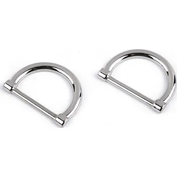 Polokroužek na textil a doplňky šíře 20 mm plochý, střední, 1 nikl