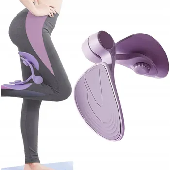 MOTÝLEK PRO CVIČENÍ SVALŮ PÁNEVNÍHO DNA TRENAŽÉR STEHEN A BOKŮ FIALOVÝ