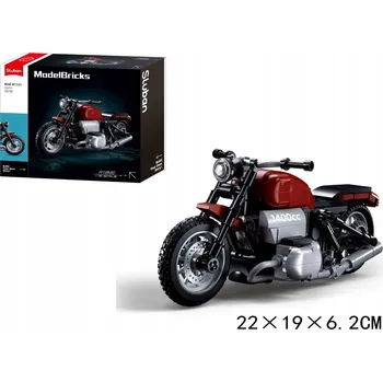 ostatní stavebnice Sada Sluban Motocykl R18 222 dílů