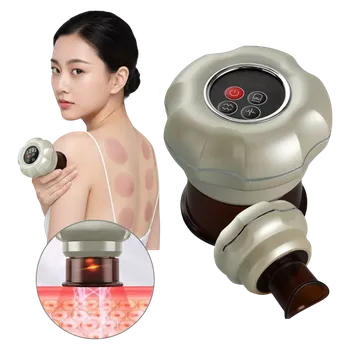 Masážní přístroj Elektrická čínská vakuová banka s ohřevem