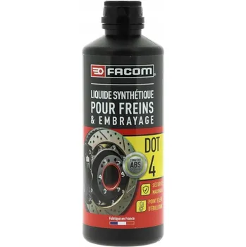 Brzdová kapalina BRZDOVÁ KAPALINA DOT 4 FACOM 500 ML