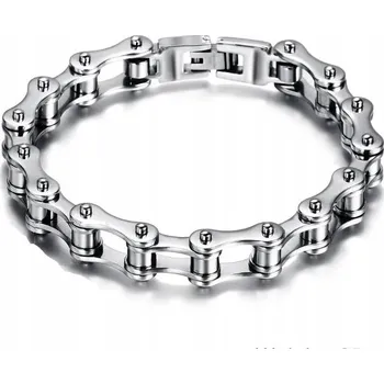 Náramek Pánský náramek - řetěz kola, nerezová ocel 10mm/21cm