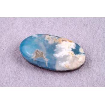 Přírodní kámen Kabošon Feather Opal č.8098 (31x17x7mm)