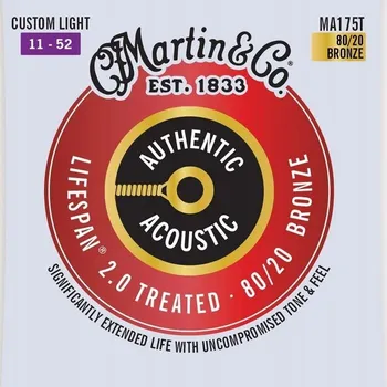 Hudební nástroj Struny Martin MA-140T Light pro akustickou kytaru