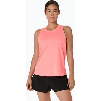 Dámská móda Dámské běžecké tričko Asics Core Tank sun coral