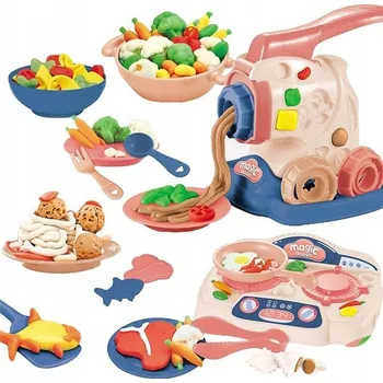 Modelovací hmota Modelína těstoviny strojek na těsto modelovací hmota kreativní sada 24v1