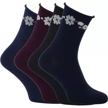 Dámské ponožky Dámské ponožky Sedmikráska - 39-42 / tmavě modrá