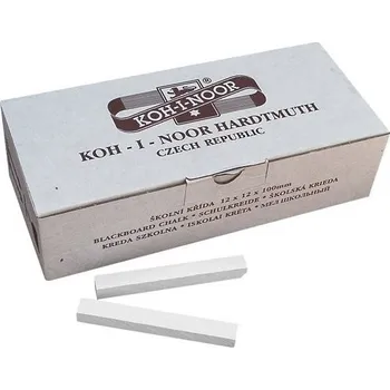 KOH-I-NOOR Školní bílé křídy 100ks