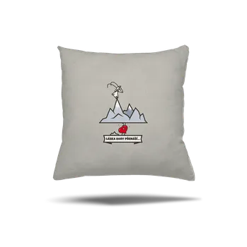 Polštář Bastard Láska hory přenáší polštář Stracciatella