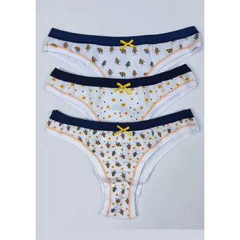 Kalhotky Dámské brazilky Lovelygirl 6605 Mix, XL
