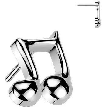 Šperk Šperky4U Ozdobná část k PUSH IN piercingu TITAN - TIT1684