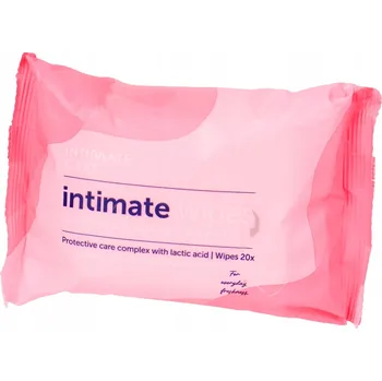 Intimní hygienický prostředek Vlhčené ubrousky pro intimní hygienu Intimate Care 20 kusů