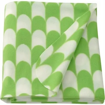 Prostěradlo Deka IKEA polyester 120 cm x 160 cm bílá