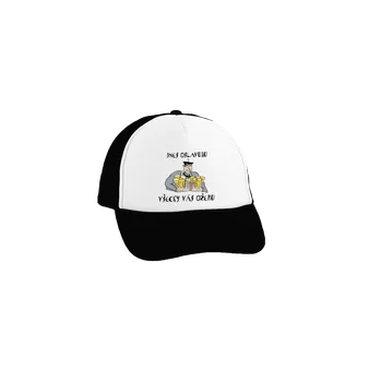 Kšiltovka Bastard Dnes oslavuju kšiltovka truckerka Black cap