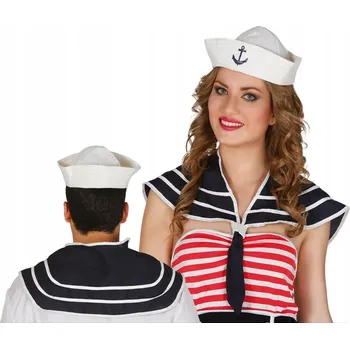 Čepice Čepice s námořnickým límcem, námořnická bílá