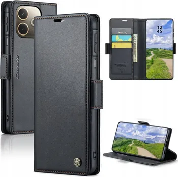 Pouzdro na mobilní telefon Flipové pouzdro Caseme pro Oppo A5 Pro, černé