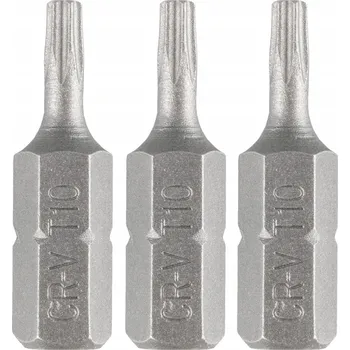 Bit Bity Torx T10 x 25 mm, 3 ks , GRAPHITE 56T524