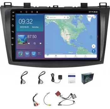 Autorádio AUTORÁDIO S GPS NAVIGACÍ MAZDA 3 2010-2013 WIFI CARPLAY USB 2GB RAM 64GB ROM