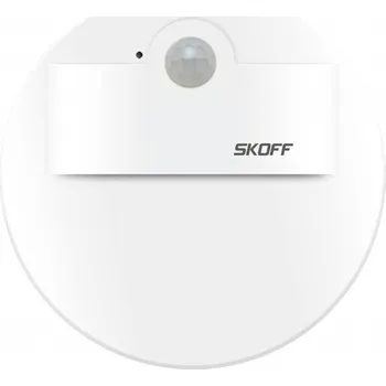 Nástěnné svítidlo Schodišťové svítidlo SKOFF 1 W LED s pohybovým senzorem, bílé