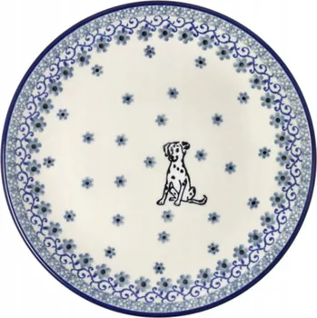 Talíř Dezertní talíř Bolesławiec Umělecká keramika Bolesławiec 20 cm